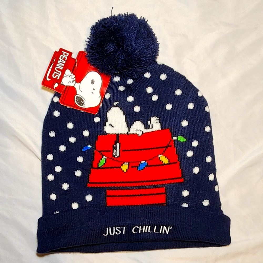 Snoopy winter hat, Blue